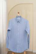 Sky Blue Linen Shirt